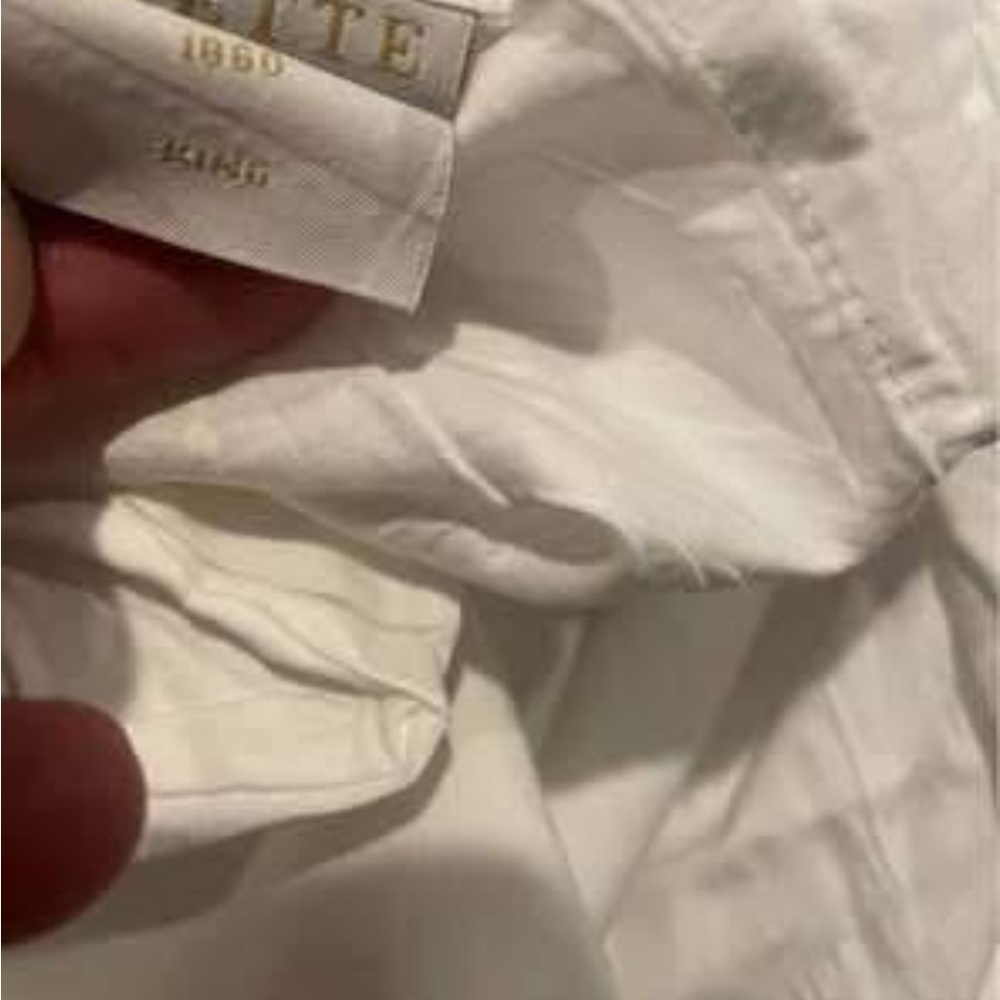 New Frette 100% Cotton Ultra-Luxury High Thread Count White King Duvet Cover - Picture 7 of 7
